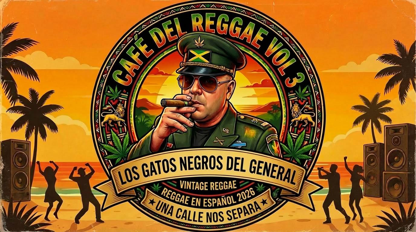 Estreno Exclusivo: Los Gatos Negros del General Reencarnan el Clásico «Una Calle Me Separa» en Clave Vintage Reggae